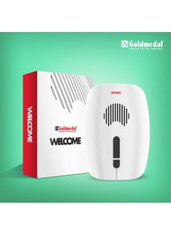 GOLD MEDAL Goldmedal WelcomeMultitune Musical Door Bell With 24 Selectable melodies and Flashing Light High Quality Sound Door Bell for Home Office White Pack of 1  - Image 5