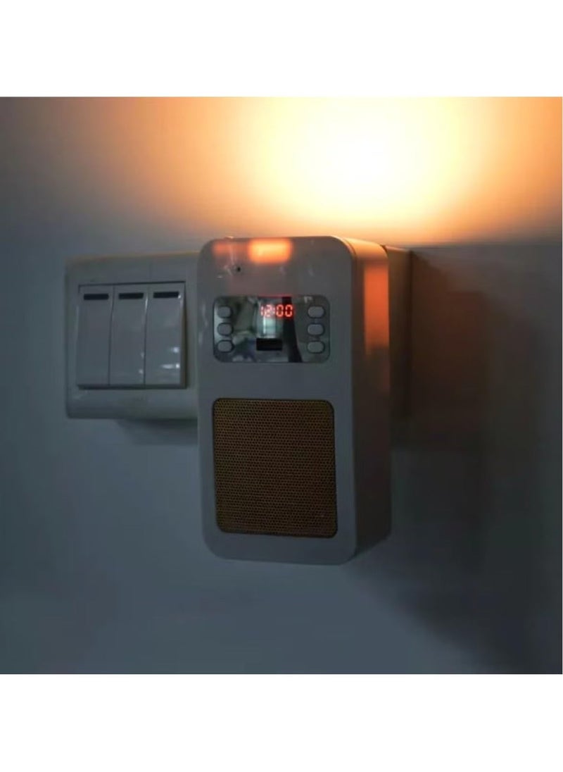 Equantu Bluetooth Quran Speaker White – New Model with Clear Sound, Wireless Connectivity, Compact Design, and Multiple Reciters - Image 5