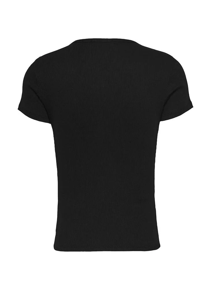 TOMMY JEANS Logo Crew Neck T-Shirt