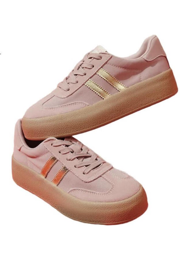 Hotwind Autumn New Thick-soled Heightening Sneakers White Shoes Commuting Versatile Sports Women's Shoes - Image 3