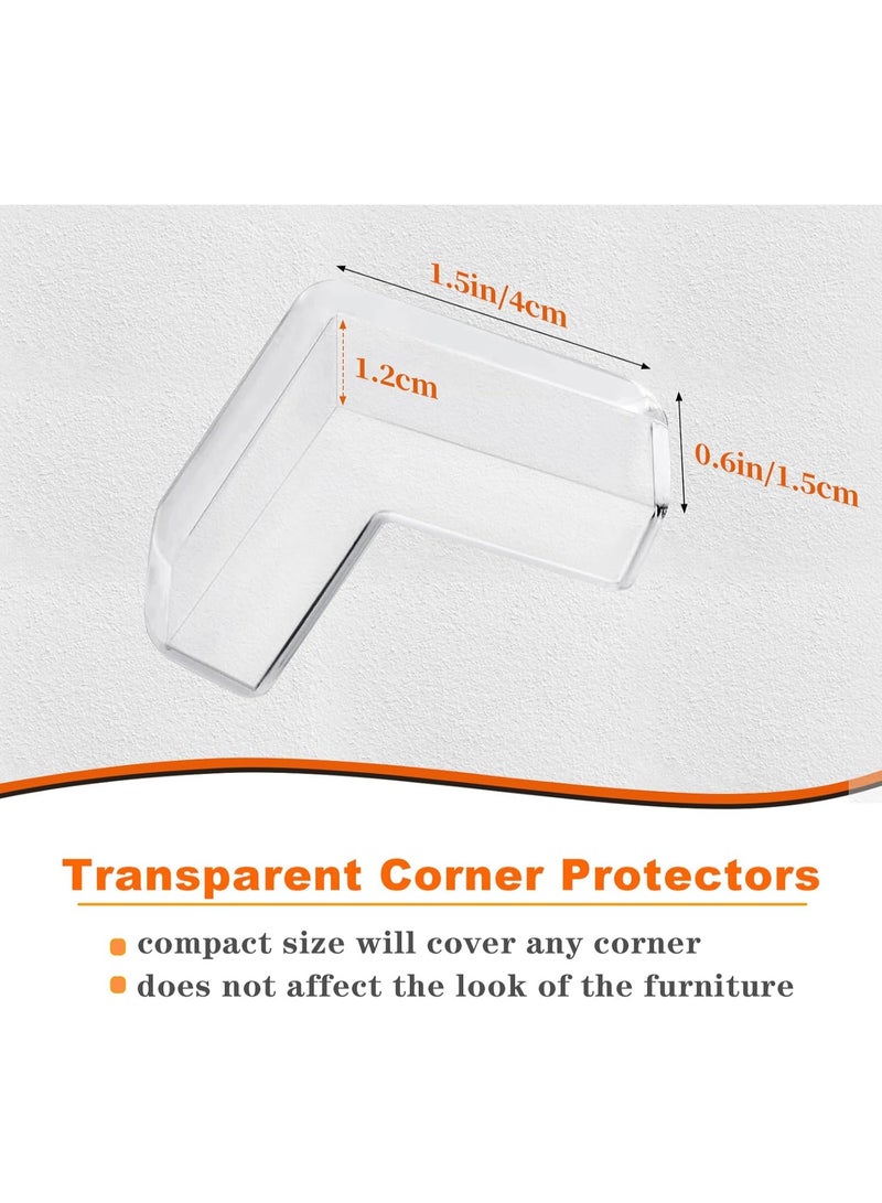 إيروريكس واقيات زوايا شفافة من السيليكون لحماية الأطفال من زوايا الأثاث - Image 3