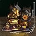 Fifijoy DIY Miniature Dollhouse Kit Holo Magic City DIY Miniature House kit Wooden Dollhouse Kit DIY Mini House kit for Adults to Build - Image 4