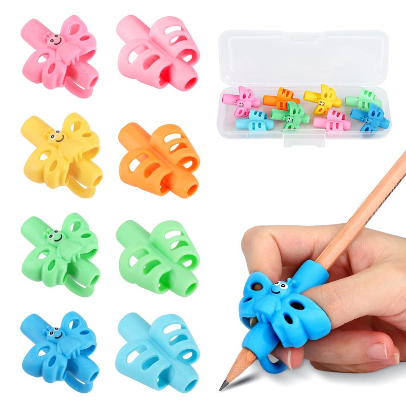 KOABBIT - Pencil Grippers for Kids Handwriting, Pencil Grip for Toddlers 2-4 Years, Pencil Helper for Kids Learning to Write,Pencil Holder Trainer Writing aid Elementary Teaching Tools - Image 1