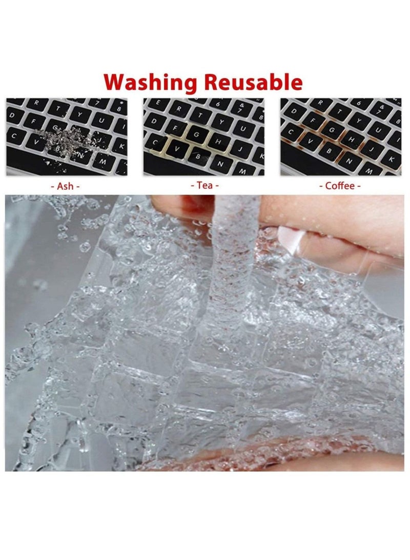 Ntech English Language Silicone Keyboard Cover for A1466 A1369 MacBook Pro 13/15/17in A1278/A1425/A1502/A1286/A1398 US Layout - Image 3