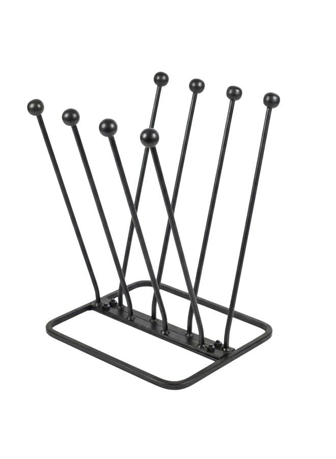 ARSUK Welly Boot Rack - Metal Wellington Boots Stand Outdoor, Cast Iron and Rustproof Wellies Storage Racks & Holder - 2 Pair & 4 Pair Boot Rack - Image 1