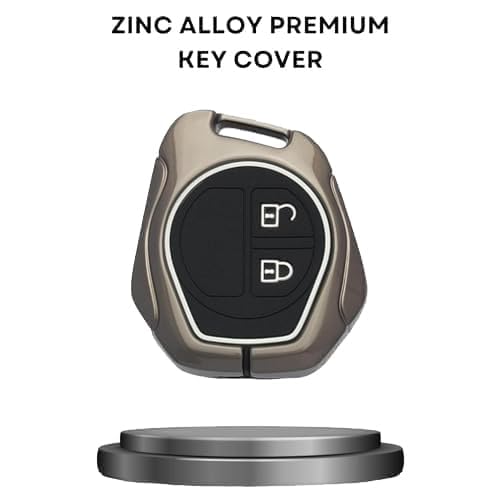 Namani Metal Key Cover Compatible for Swift | Ertiga | Wagonr | Celerio | Swift Dzire | Alto |Fronx|Baleno| Brezza|Celerio|Ciaz|Sx4|S Presso|Ignis 2 Button Remote Key Fits 2024-2025 VXI, ZXI Models - Image 5