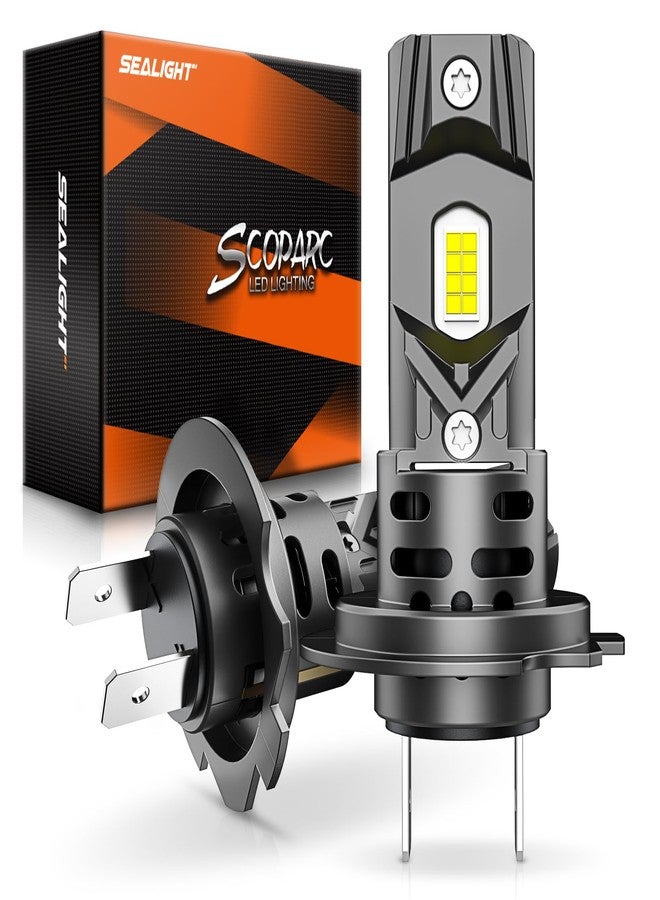 SEALIGHT H7 Bulbs for ATVs & Powersports, 2024 Version, 7×Brighteness Wireless Fog Lights Easy Installation - Pack of 2 - Image 1