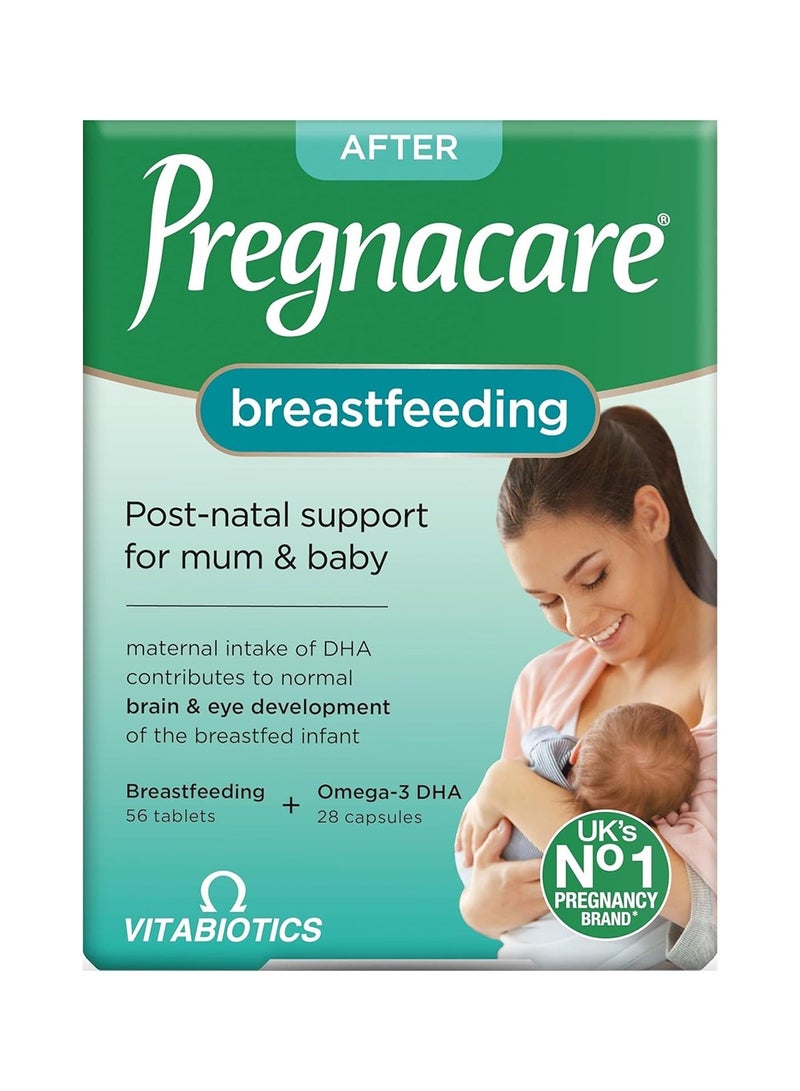 Vitabiotics Pregnacare Breastfeeding MultiVitamins  Dual Pack 84 Tablets/ Capsules - Image 1