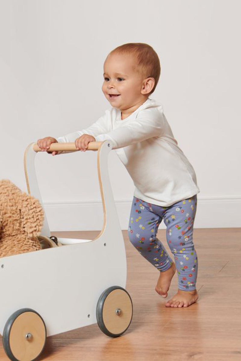 Tchibo ليجنز مطبوعة بالكامل للبنات الصغيرات، مجموعة بنفسجية - Image 1