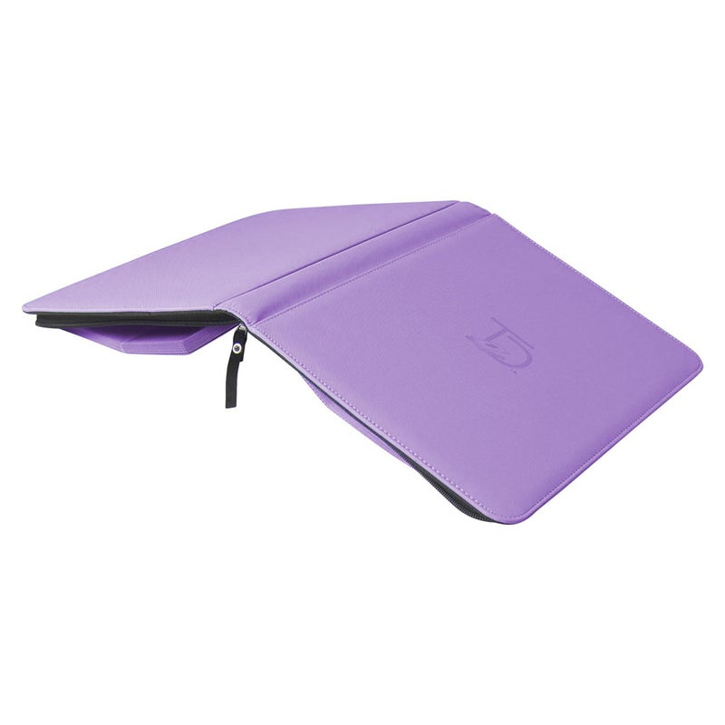 TopDeck 500 Card Binder Pro, Purple, Leather, Nostalgic Elegance - Image 4