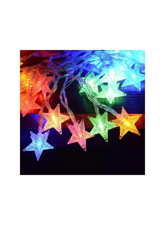 The Bros LED Star Light String Warm Glow Light 3 Steady On with Flashing Battery Box 50 Leds 5M - Image 4