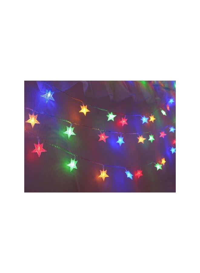 The Bros LED Star Light String Warm Glow Light 3 Steady On with Flashing Battery Box 50 Leds 5M - Image 5