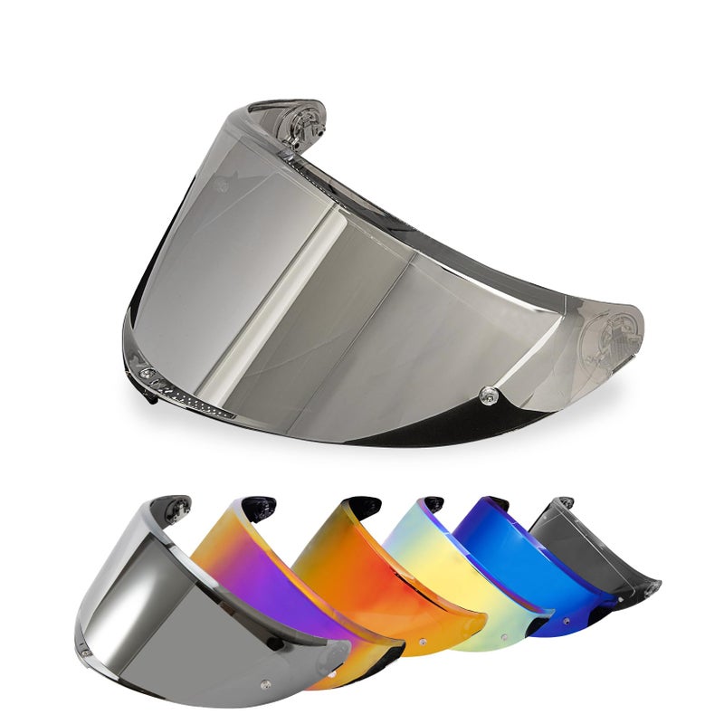 درع خوذة PSLER لـ K6 K6s K6 K6 s درع خوذة واقي للوجه ملحقات خوذة بديلة لـ K6 K6s فضي شفاف