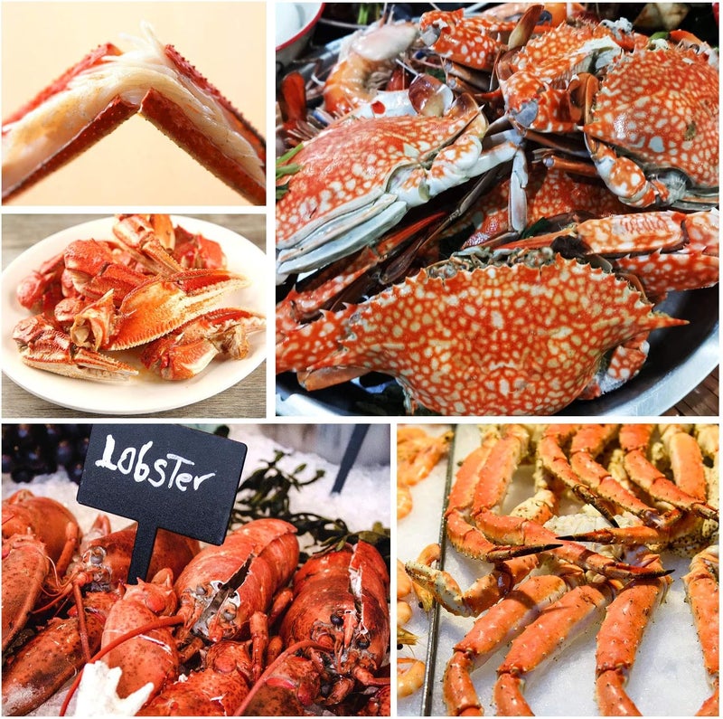 ZAUGONTW 12 Pcs Crab Crackers and Tools, Crab Crackers Sets, Lobster Crackers, Heavy Duty Seafood Cracker Tools, Nut Cracker Set - Image 3