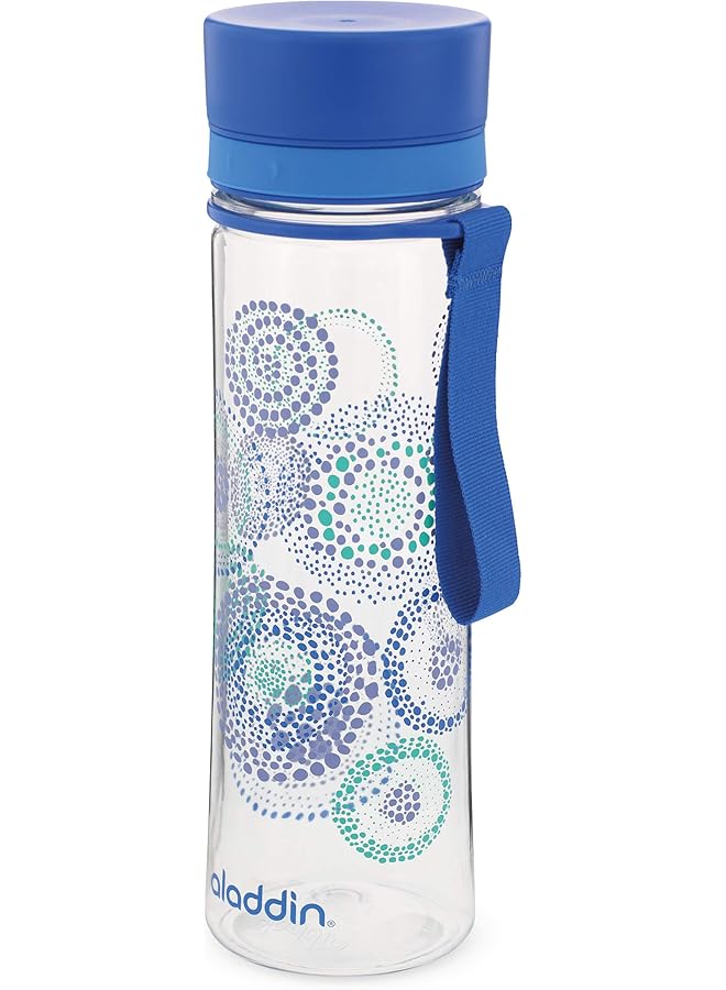 Aladdin Aveo Water Bottle 0.6L Blue (Graphics) - Image 1