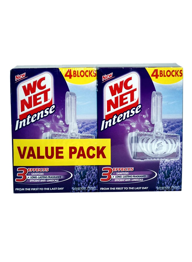 Wc Net Toilet Blocks Intense Lavender Fresh 8 Pcs - Image 1