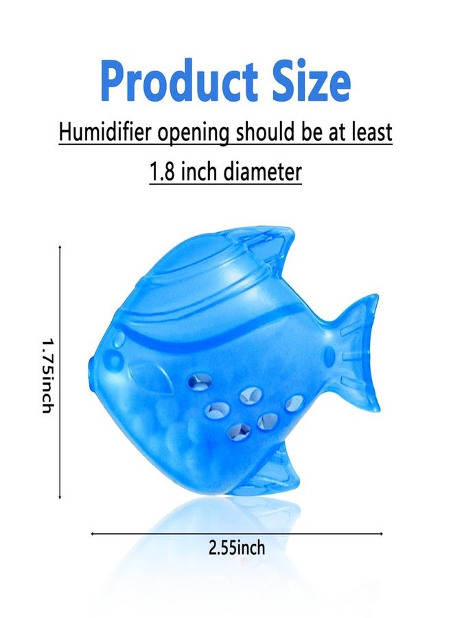 Raipoment Humidifier Tank Cleaner, Universal Humidifier Filters Fish Compatible with Drop, Droplet, Adorable, Warm&Cool Mist Humidifiers,Fish Tank,10pcs（blue） - Image 3