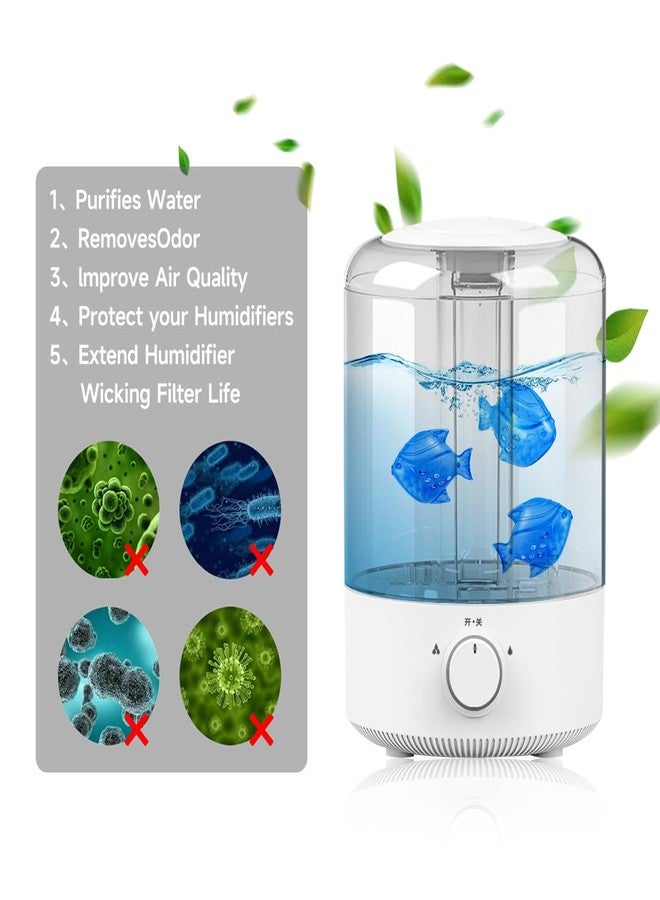 Raipoment Humidifier Tank Cleaner, Universal Humidifier Filters Fish Compatible with Drop, Droplet, Adorable, Warm&Cool Mist Humidifiers,Fish Tank,10pcs（blue） - Image 4
