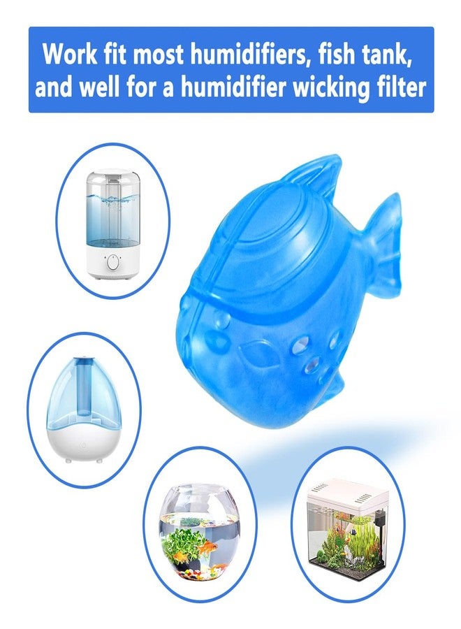 Raipoment Humidifier Tank Cleaner, Universal Humidifier Filters Fish Compatible with Drop, Droplet, Adorable, Warm&Cool Mist Humidifiers,Fish Tank,10pcs（blue） - Image 2
