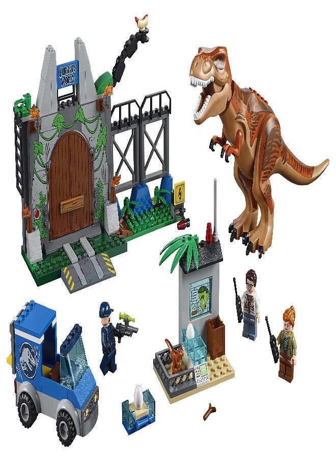 تسوق LEGO وLEGO Juniors/4+ Jurassic World T. rex Breakout 10758