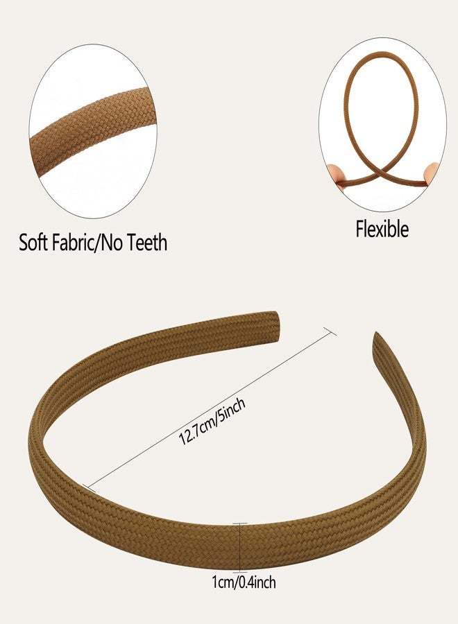 Vovii 4Pcs Thin Headbands For Women Girls No Headache Pressure Comfortable Headbands for Women Non Slip Fabric Skinny Narrow Hairbands Head Bands for Women's Hair Accessories - Image 2