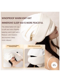 CREATIVE LIFE Wireless Remote-Controlled Eye Massager with Breathable Airbag and Heat Compression for Relieving Head Fatigue  - Image 4