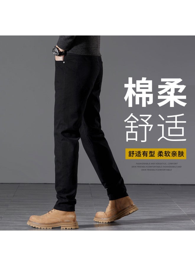 FOLUNSI men's Jeans - Classic Straight-leg Denim Pants For Casual & Work Wear - Image 2