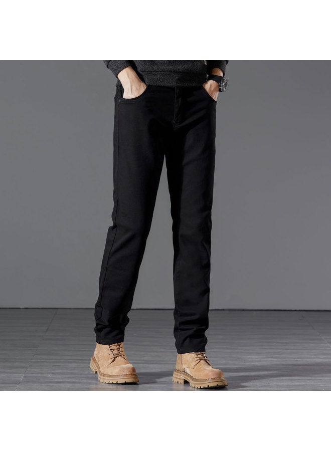 FOLUNSI men's Jeans - Classic Straight-leg Denim Pants For Casual & Work Wear - Image 5
