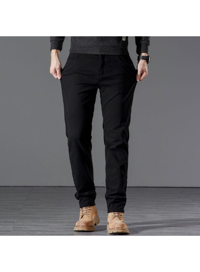 FOLUNSI men's Jeans - Classic Straight-leg Denim Pants For Casual & Work Wear - Image 3