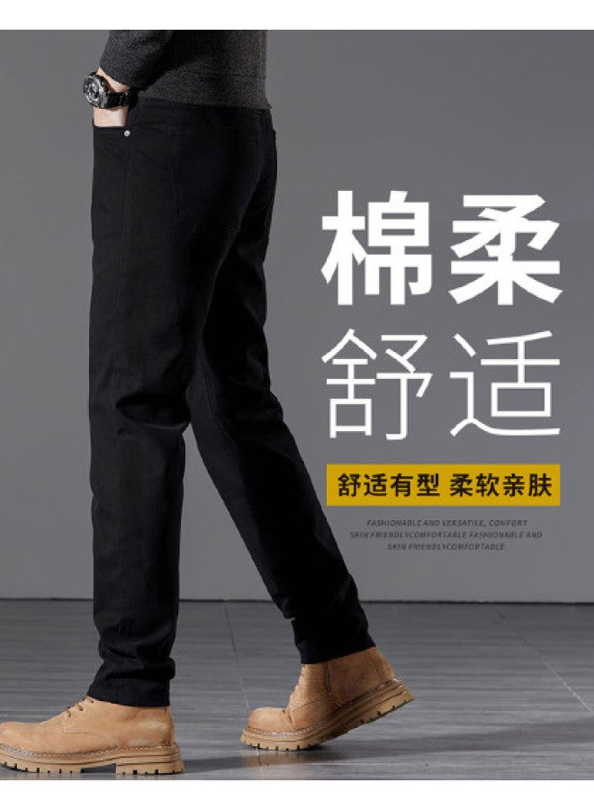 FOLUNSI men's Jeans - Classic Straight-leg Denim Pants For Casual & Work Wear - Image 1