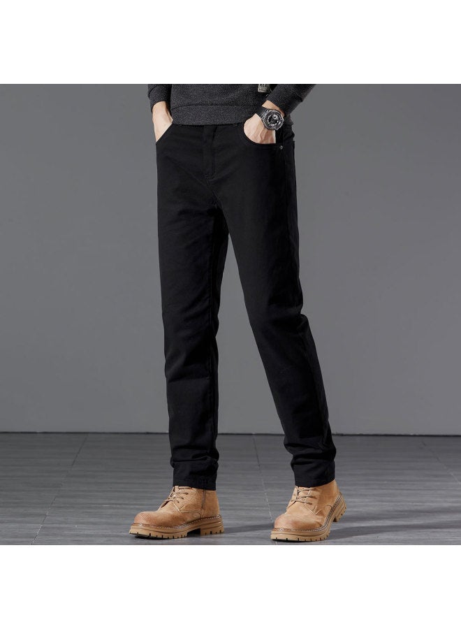 FOLUNSI men's Jeans - Classic Straight-leg Denim Pants For Casual & Work Wear - Image 4