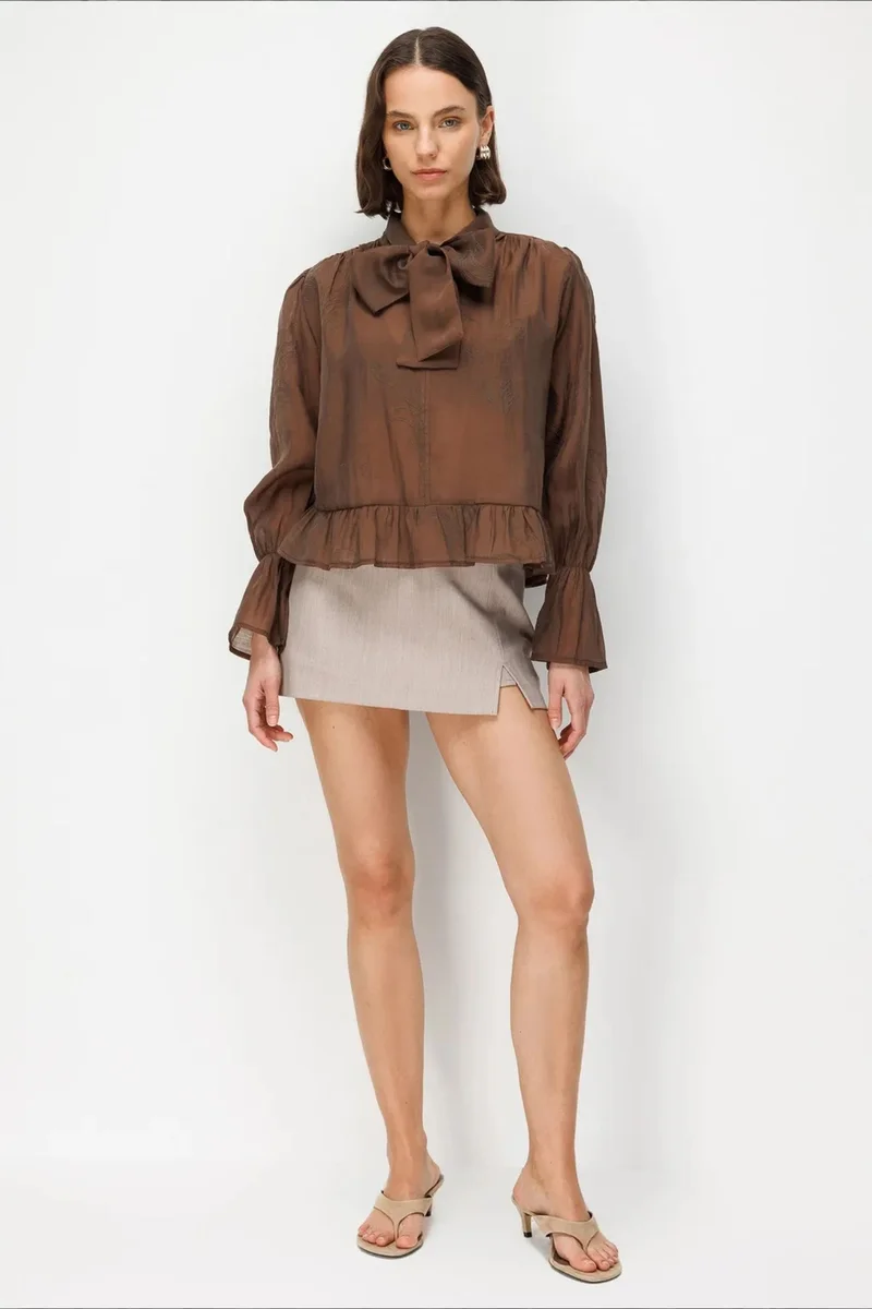 Mixray MIXRAY Cotton Blouse