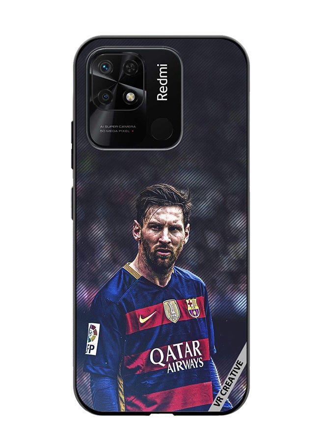 VR CREATIVE Protective Case Cover For Xiaomi Redmi 10C Messi Design Multicolour - Image 1