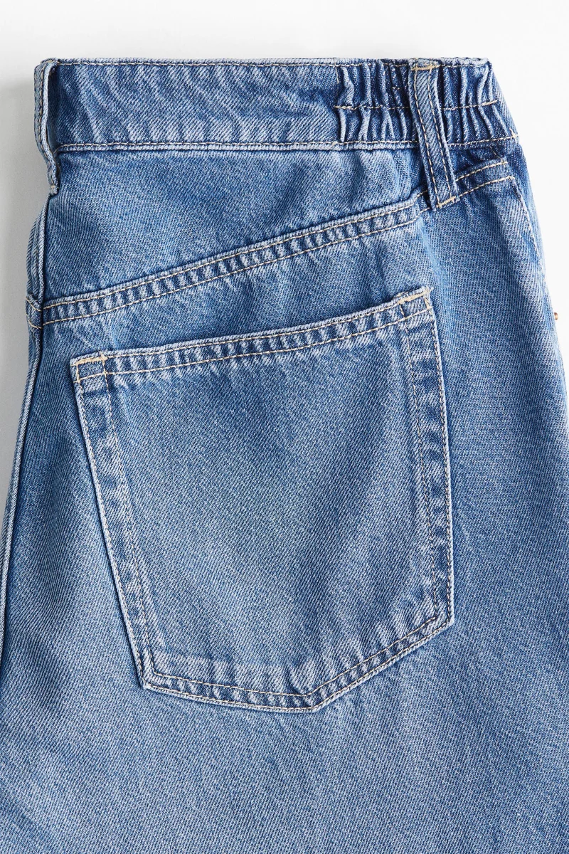 H&M  MAMA Wide Low Jeans for Women | Best Price UAE
