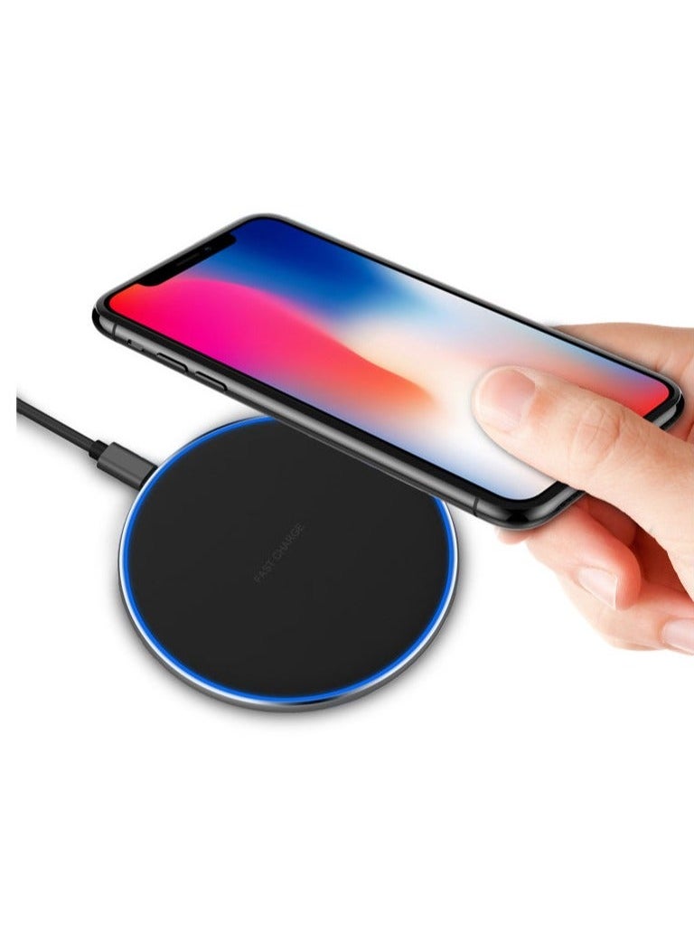 Generic 10W Wireless Charger: Smart QI Fast Charging for Huawei, iPhone, and Other Enabled Mobile Phones  - Image 2