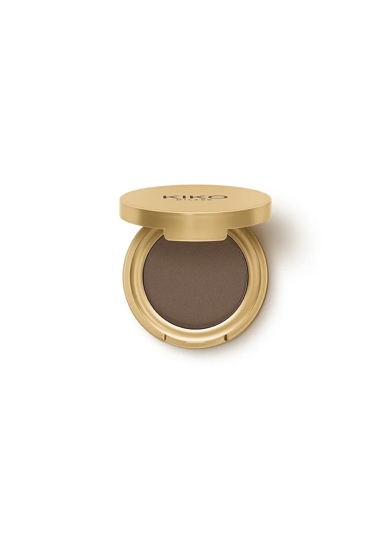 KIKO MILANO GOLDEN OASIS BROW PERFECTING POWDER - BLACK BROWN