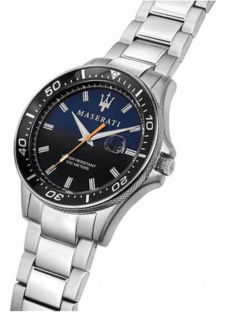 Maserati Men's Sfida Analog Multicolor Dial Stainless Steel Watch R8853140001 -44mm  - Image 2