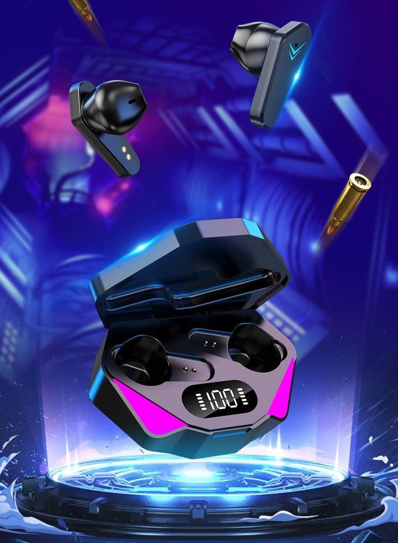 Portable Wireless Bluetooth Headset: Low Latency, Digital Display, Power Bluetooth Headset for Wireless Gaming - Image 3