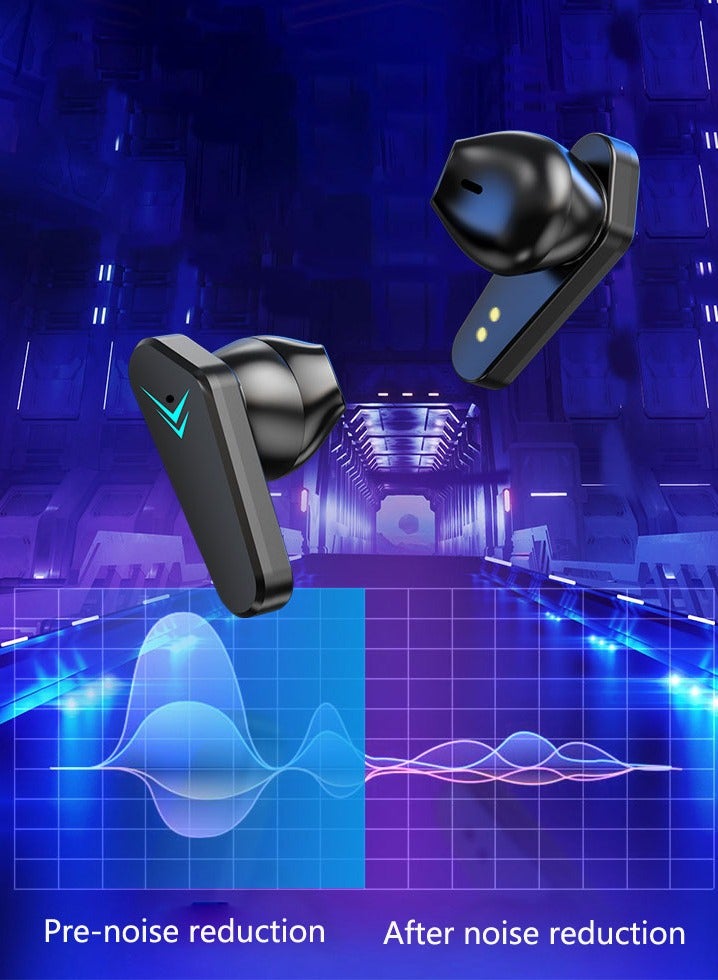 Portable Wireless Bluetooth Headset: Low Latency, Digital Display, Power Bluetooth Headset for Wireless Gaming - Image 4