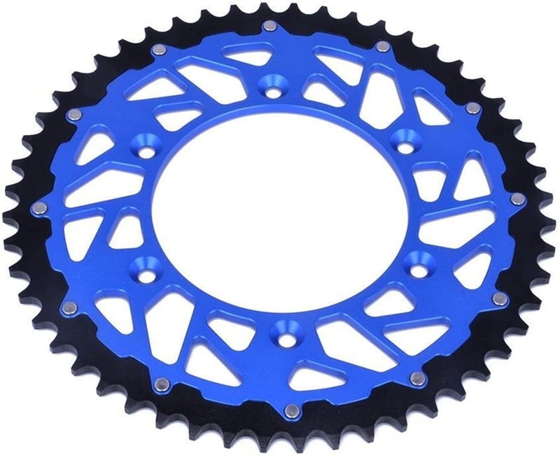 QASULER Motorcycle Rear Chain Sprocket 51T for Yamaha