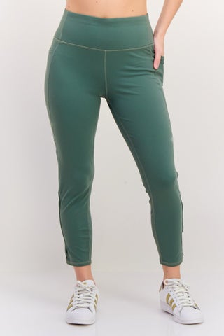 Women Sportswear Fit Training Legging, Green