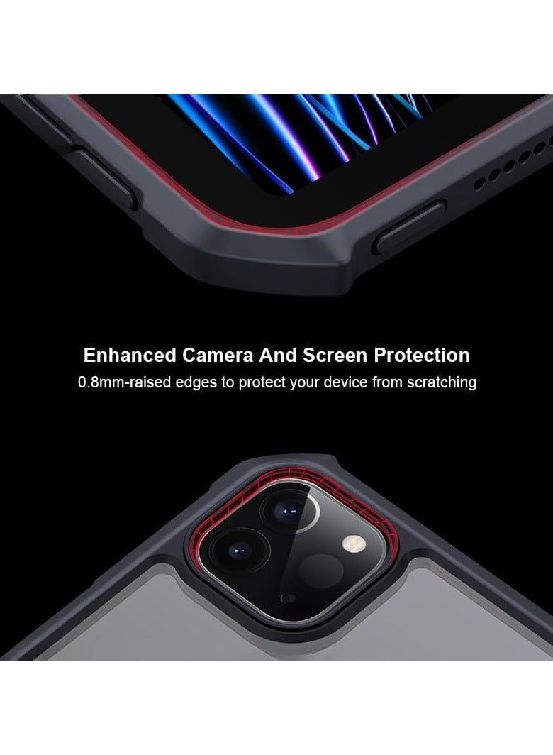 general Clear Case for IPad Pro 13 Inch 2024 (M4, 7th Gen),Transparent TPU Soft Silicone Anti-yellowing Tablet Case - Image 3