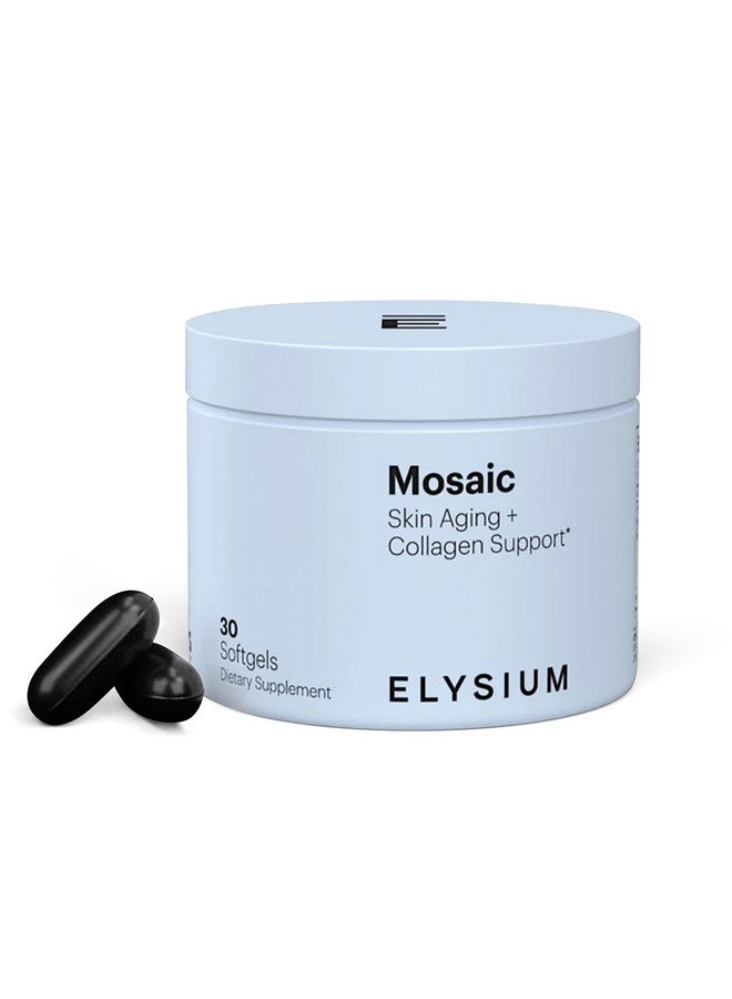 ELYSIUM Mosaic - Hyaluronic Acid Supplement - Clinically Proven - Fights Fine Lines & Skin Aging - Collagen Supplement - 30-Day Supply (Vegan Softgels) - Image 1