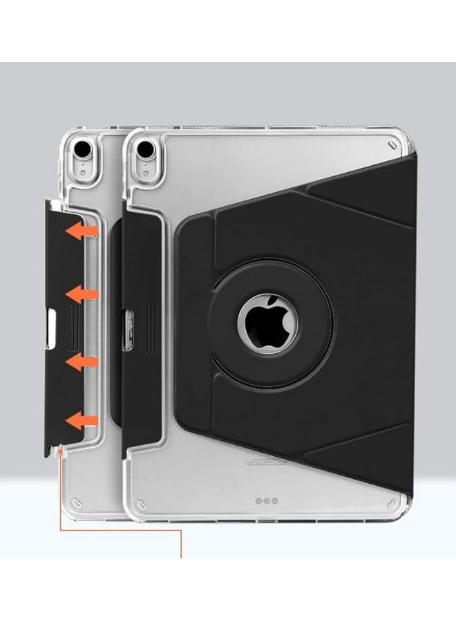 Magnetic Case Compatible with iPad Air 11 inch 6th Gen (2024, M2) Dismantling Vertical Magnetic Ring Rotating Bracket Full Package Protective Cover for iPad Air 11  - Image 4