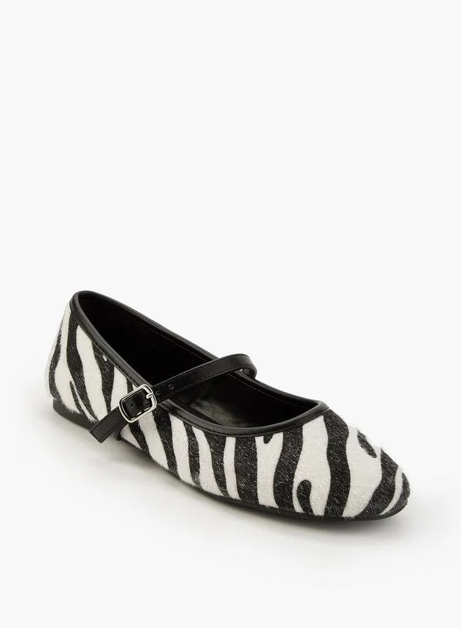 Celeste Women Animal Print Mary Jane Shoes