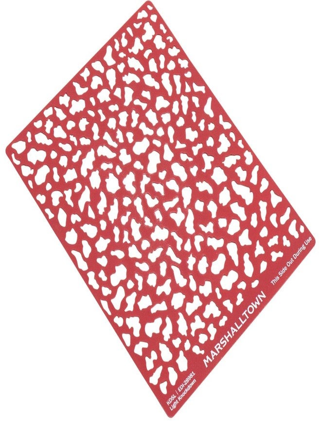 Marshalltown Knockdown Texture Stencils (Light) - Image 1