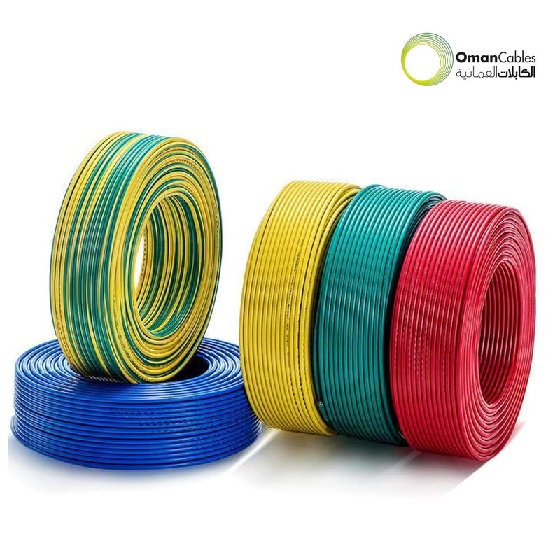 Oman Cables Copper Wire PVC 2.5 SQMM - 91.44 M Roll - Image 2