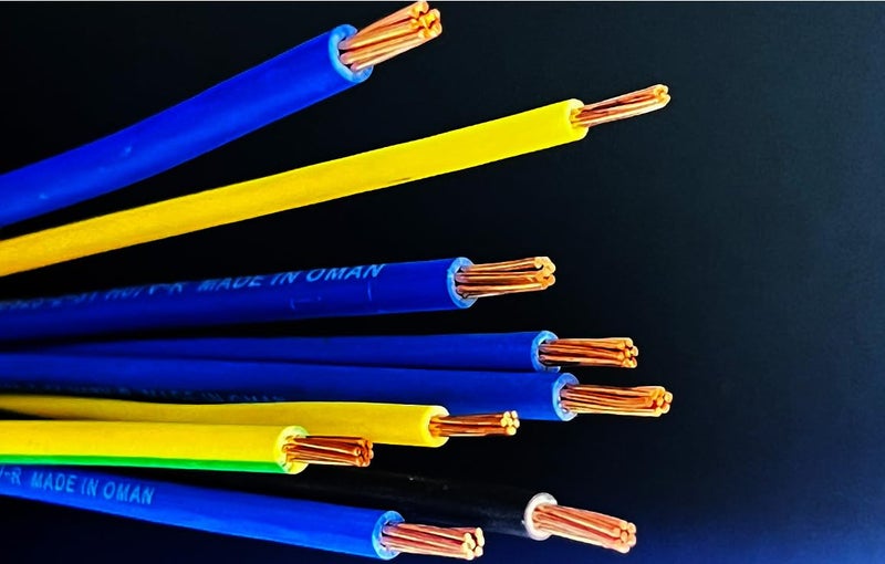 Oman Cables Copper Wire PVC 2.5 SQMM - 91.44 M Roll - Image 4
