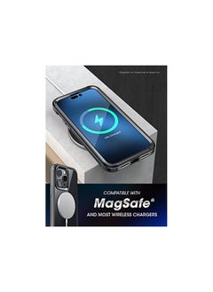 SupCase Unicorn Beetle EdgeMag Case for iPhone 14 Pro 6.1", Compatible with MagSafe Slim Frame Clear Protective Case with Built-in Screen Protector  - Image 4