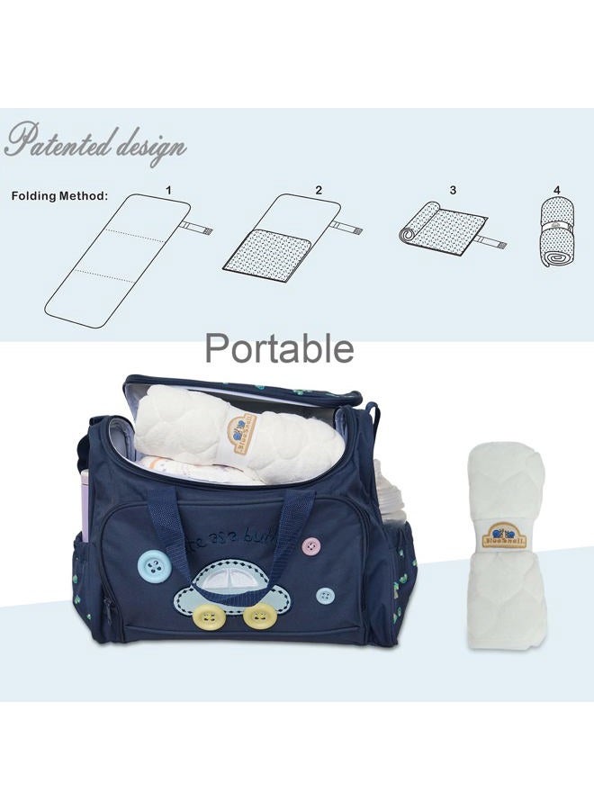 BlueSnail Quilted Thicker Waterproof Changing Pad Liners,3 Count(Snow White 13” x 27”) - Image 4